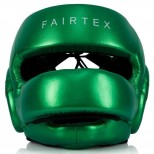 Боксерский шлем Fairtex (HG-17 green)